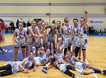 „Дунав - Русе - 2016“ спечели шампионската титла при момичетата