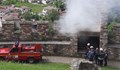 Дим от крепостта Царевец вдигна на крак пожарната във Велико Търново