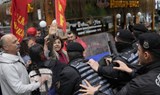 Протести и арести на 1 май в Истанбул