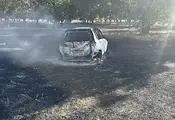 Пожар на жп гара Горно Сахране спря влаковете за Бургас Пожар на жп гара Горно Сахране спря влаковете за Бургас