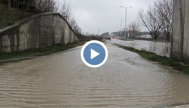 Порой превърна Свободната зона в Русе в езеро