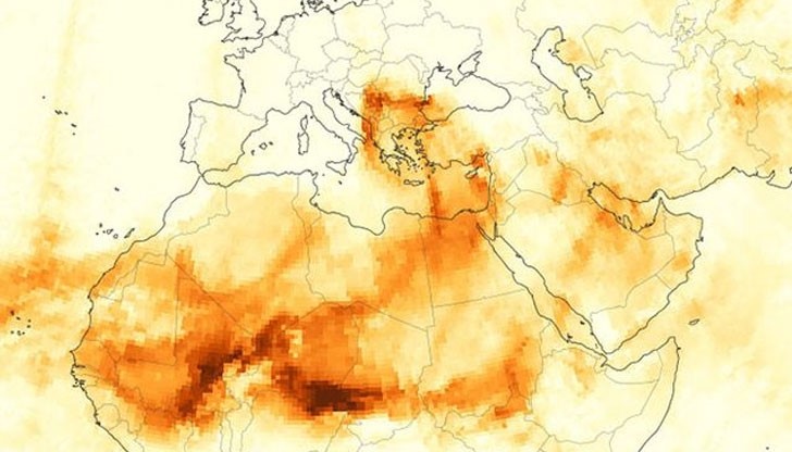 Идват дъжд и прах от Сахара