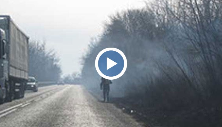 Възрастна жена пострада в опит да гаси пожар във вилна зона