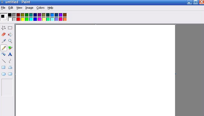 Программа paint windows. Программа безымянный Paint. Рабочий стол программы Paint. Экран пейнт. Расширение Paint.