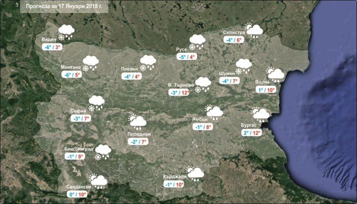 В северозападните райони остават условията за поледици