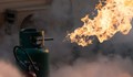 Факелно горене в газова бутилка вдигна накрак огнеборците в Русе