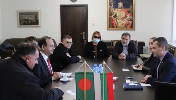Посланикът на Бангладеш в Букурещ посети Русе и разговаря с