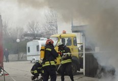 Пожар избухна в болница в която са лекувани пациенти с