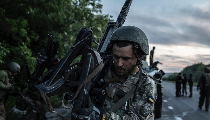 Украинските войски задържат настъплението на руснаците в Запорожка област"Украинските военни