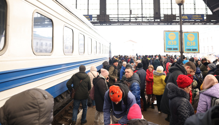 Броят на украинците, напуснали страната си и пристигнали в Полша