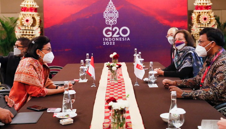 В събота Индонезия призова финансовите лидери на Г-20 да останат