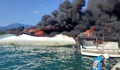 Четири яхти изгоряха на марината на остров Корфу