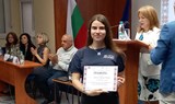 Ученичка от МГ "Баба Тонка" спечели отличие на национална олимпиада
