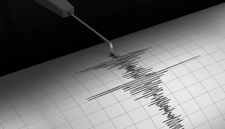 Трусът е с магнитуд 4.0 по скалата на Рихтер