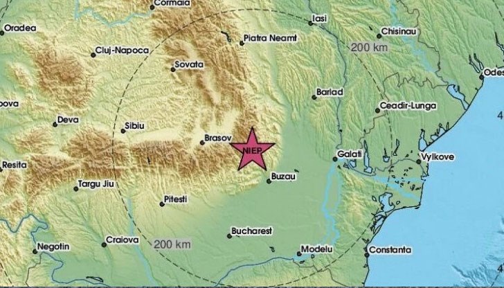 Епицентърът на труса е бил на 50 километра северозападно от град Бузъу