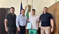 Пенчо Милков награди европейския шампион Даниел Върбанов