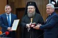 Русенският митрополит Наум е удостоен със званието "Почетен гражданин на Русе"