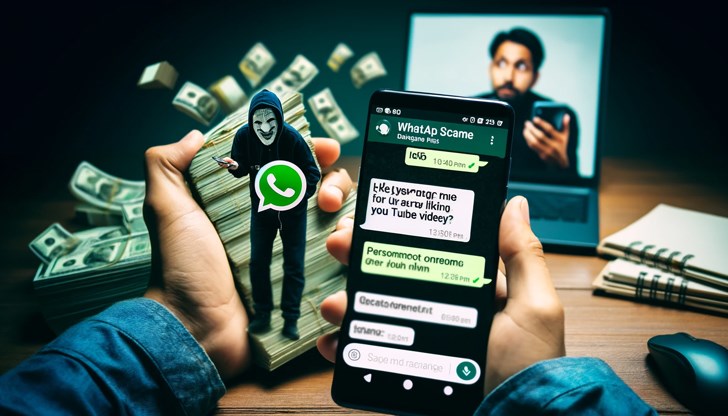 Нова измама в приложението WhatsApp с фалшиви предложения за лесни пари