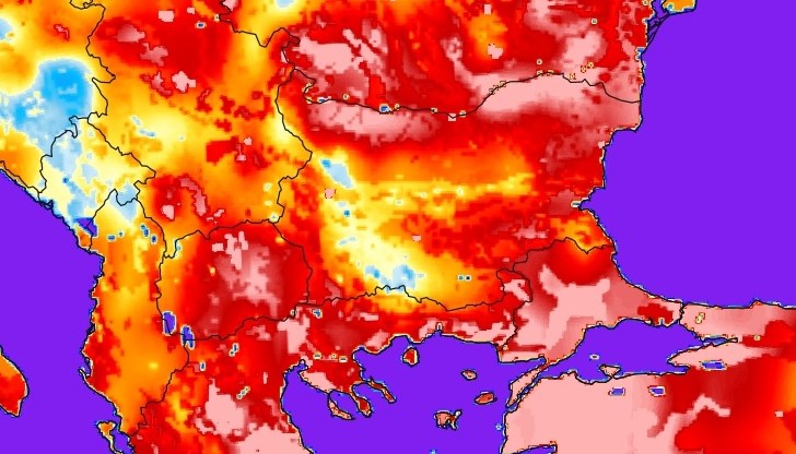 Meteo Balkans предупреждава за високи температури и повишен индекс на пожароопасност