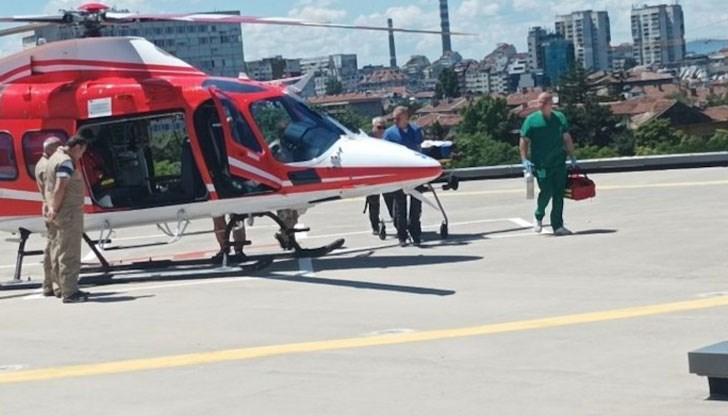 Втората мисия на първата ни въздушна линейка е успешна