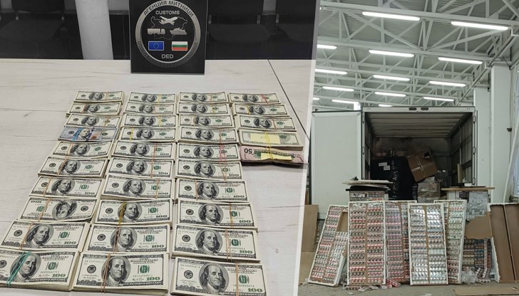Спецоперация на митниците разкри контрабанда на стотици хиляди долари и цигари