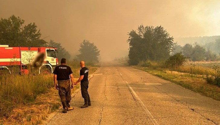 Обхванати са стотици декари