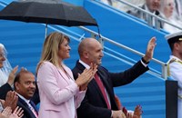 Румен Радев и първата дама поздравиха българските спортисти в Париж
