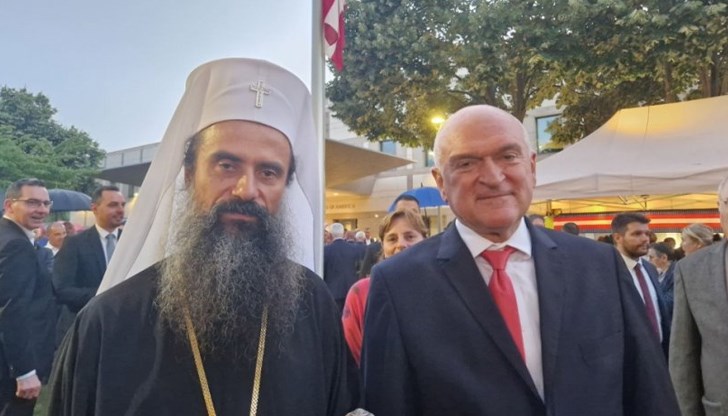 Българският патриарх уважи тържествения прием в посолството на САЩ