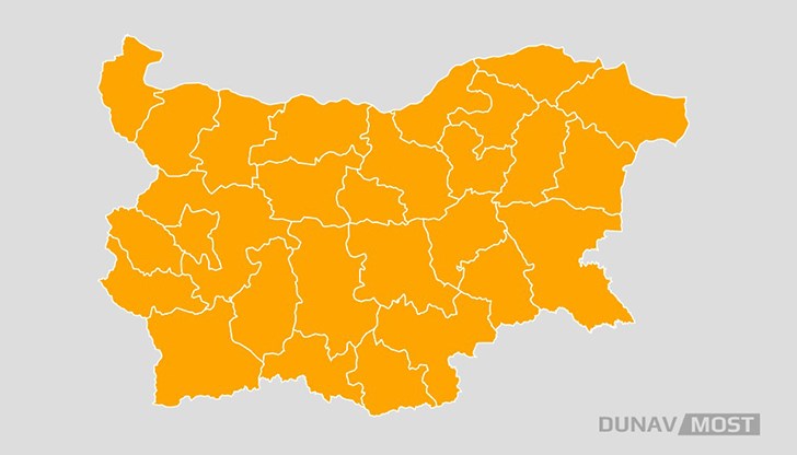 Очакват се максимални температури между 34 и 39 градуса в цялата страна