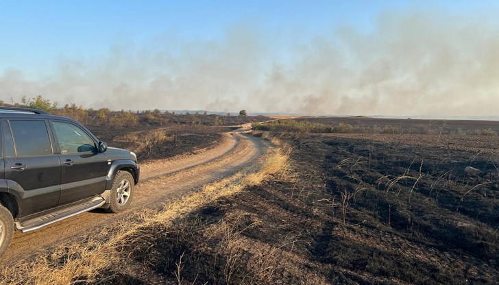 Това според мен е умишлено предизвикан пожар, заяви кметът на община Елхово Петър Гендов