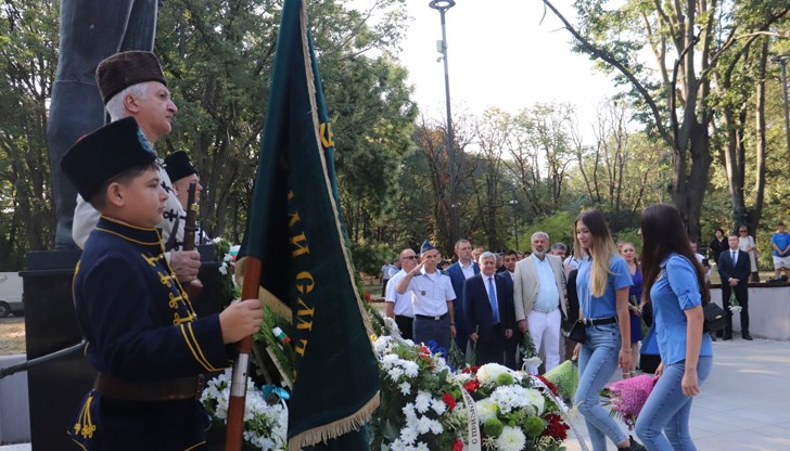 Русенци отбелязаха 187 години от рождението на Васил Левски с тържествена церемония