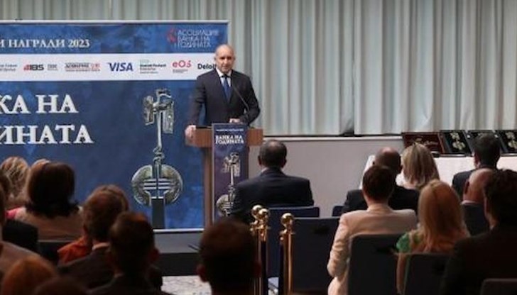 Държавният глава участва в церемонията по връчване на наградите „Банка на годината“