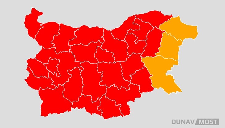 Прогноза за времето в България за 18 юли 2024 година