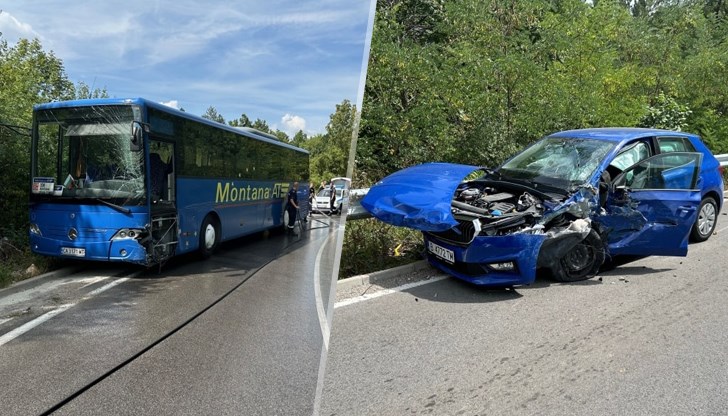 Пътният инцидент блокира движението между Паволче и Челопек