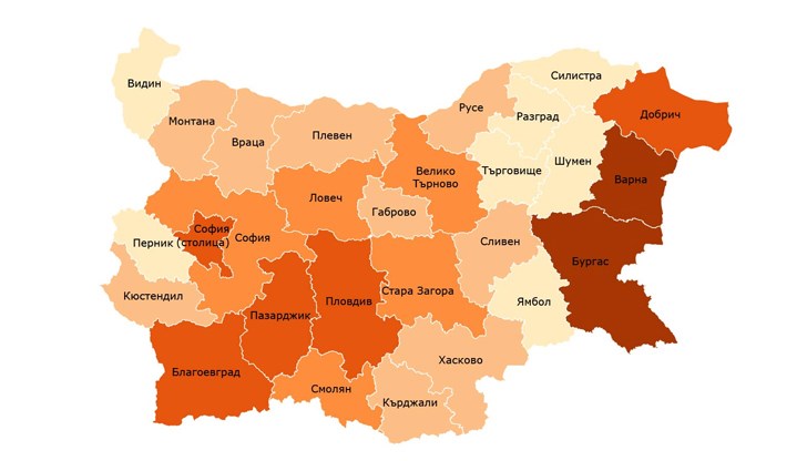 Туристическият сектор в България отбелязва ръст през юли 2024 година