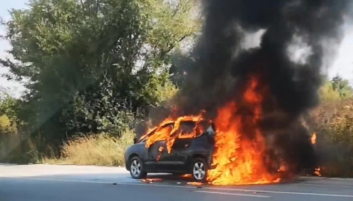 Причината за пожара най-вероятно е техническа неизправност