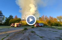 Голям пожар в село Червена вода