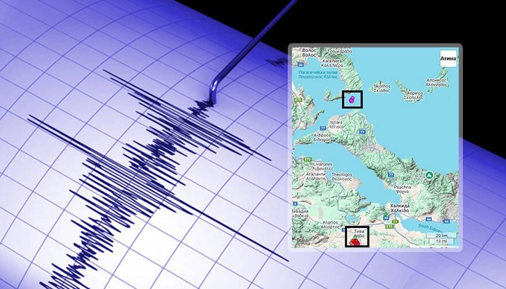 Сеизмолози анализират необичайна поредица от трусове в Гърция