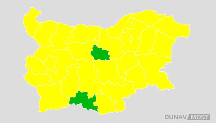Изключение правят само областите Габрово и Смолян