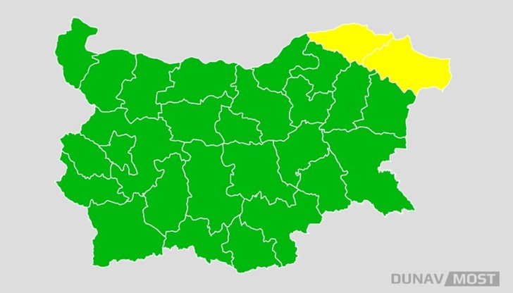 Очакват се значителни валежи в североизточната част на страната