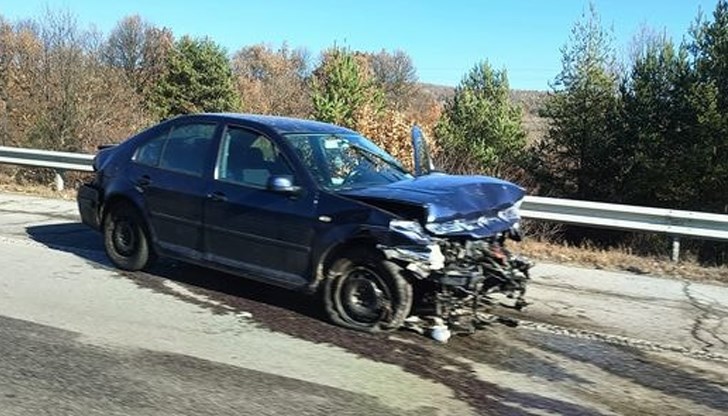 Образувало се е сериозно задръстване от автомобили в района