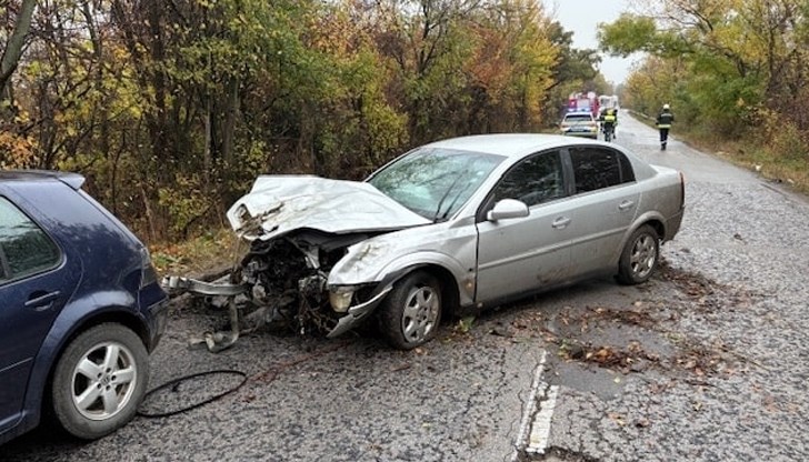 Млада жена е приета в болница след удар на автомобила ѝ в дърво