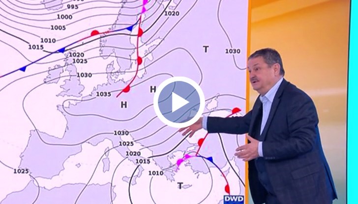 Антициклон над Централна Европа променя времето у нас, съобщи Георги Рачев