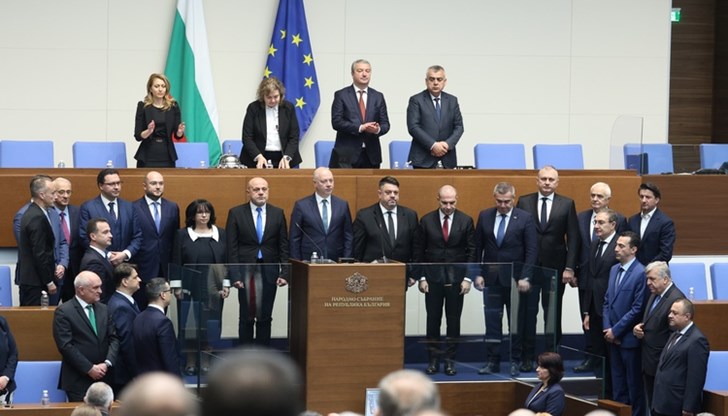 Кабинетът "Желязков" встъпи в длъжност Кабинетът "Желязков" встъпи в длъжност