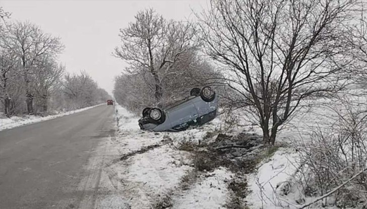 Шофьорката е невредима, не е употреба на алкохол