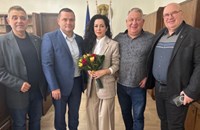 Пенчо Милков се срещна с Елена Петрова