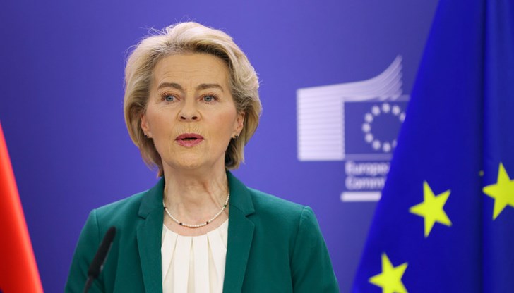 Фон дер Лайен и Антонио Коща потвърдиха подкрепата на ЕС за Украйна Фон дер Лайен и Антонио Коща потвърдиха подкрепата на ЕС за Украйна