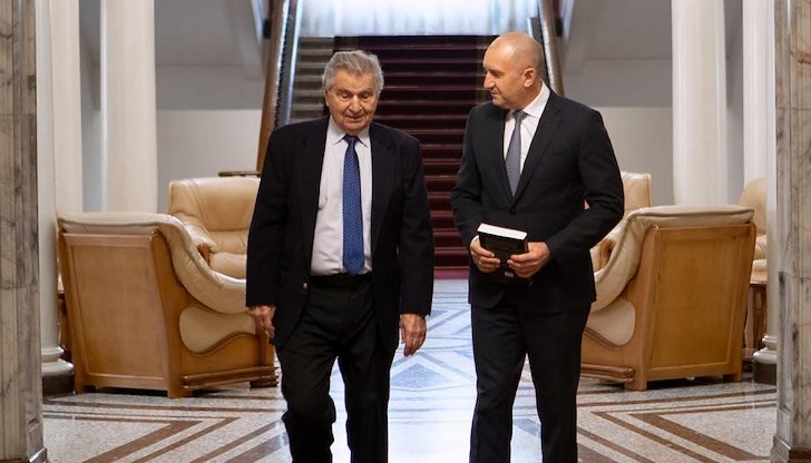 Президентът се срещна с двама изтъкнати еврейски общественици Президентът се срещна с двама изтъкнати еврейски общественици