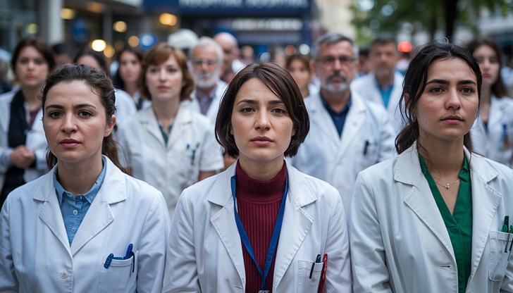 Здравните работници искат достойни условия на труд Здравните работници искат достойни условия на труд