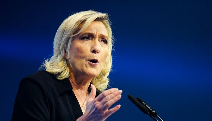 Льо Пен очертава червени линии в подкрепата за Украйна Льо Пен очертава червени линии в подкрепата за Украйна